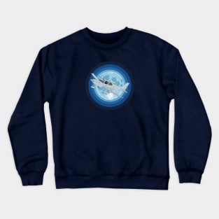 Cirrus SR22 Full Moon Crewneck Sweatshirt